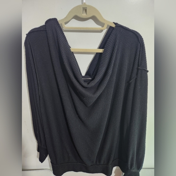 We the Free at Free People Oversized off shoulder top, size large - Picture 7 of 7